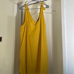 Modcloth Yellow Dress 2X